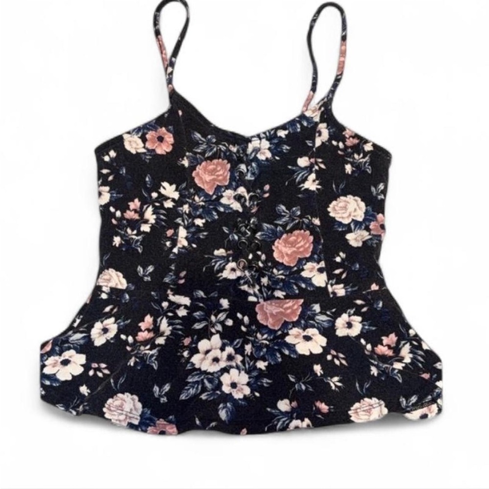 Floral Spaghetti Strap Top